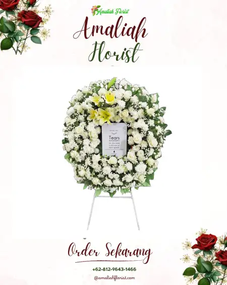 Krans Bunga Duka Intan Jaya